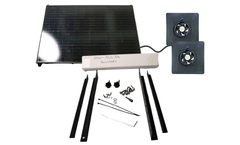 iSolar - Model 50W206 - Flex Modular Solar Powered Fan