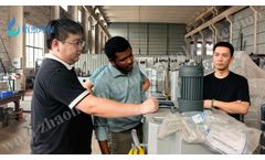 Bangladeshi Clients Visit Our Screw Press Sludge Dewatering Machine Factory