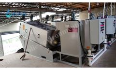 Reliable Screw Press Sludge Dewatering Machine in Action – High Efficiency & Durable Performance