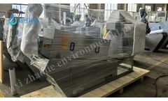 Successful Shipment of Model 201 Screw Press Sludge Dewatering Machine to Mexico