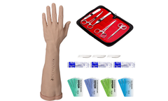 Medarchitect - Model MDA01029 - Suture and Stapling Practice Arm & Hand Surgical Suture Kit