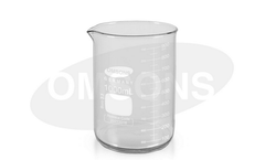 Omsons - Model 240A  - Beaker Low Form Heavy Wall with Double Capacity Scale