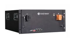 Easyway - Model UNIV-10kWh/LV(W) - Rack-mounted 51.2V 200Ah LiFePO4 Battery