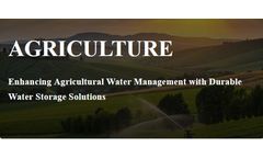 Flexible Liquid Storage Tanks for Agriculture
