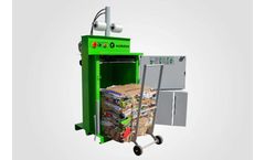 Espir - Model VB50-Cube 50kg - Vertical Baler