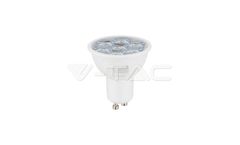 V-TAC - Model VT-249-N - LED Spotlight 6W SAMSUNG Chip GU10 Ripple Plastic 4000K 10`D