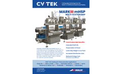 CV-Tek - Model Mark III mHSP - Multi-Station Packaging Machine - Brochure