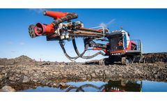 Surface DTH drill rig - Model Sandvik DI6400 - Sandvik DI6400 drill rig