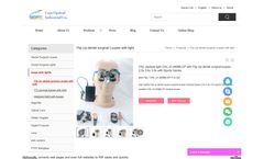 Care-Optical - Model CHL-JC-M08B-CP-F-S-GA - Flip Up Dental Surgical Loupes with Light - Brochure