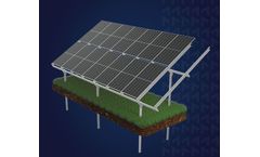 KLEVE - Model PVN-2VBSS-2:  - Ground-Mounted Structure for Photovoltaic Farms