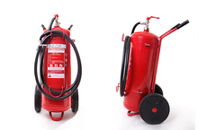 Azar - Wheeled Trolley Powder Fire Extinguishers