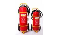 Azar - Wheeled Trolley Foam Fire Extinguisher