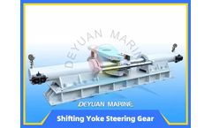 Deyuan Marine - Shifting Yoke Cylinder Fork Type Single Rudder Hydraulic Steering Gear