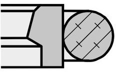 TECHNO-PARTS - Model 1G9 - Slide Seal Set for Hydraulic Applications