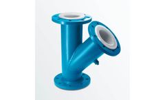 BAUM - DIN Flanged Lateral Tees 45° PN 10