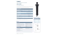 Nano - Model F1.1 - GMS 0006 - Medical Sterile Filters - Datasheet