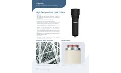 Nano - Model GHTN Series - High Temperature Particulate Filters - Brochure