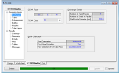 HTRI XSimOp - Version ShellTube - Modeling Software for Shell-and-tube Exchangers