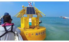Water Quality Buoy manufacturer online monitoring system Marine Data Buoys - Video