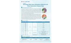 Oncology Multi-Gene Mutations Detection Kit Flyer