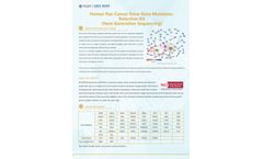 Human Pan-Cancer Drive Gene Mutations Detection Kit Flyer