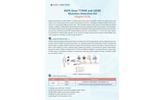  EGFR Gene T790M/L858R Mutation Detection Kit Flyer