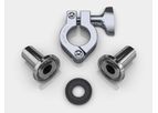 LINNEMANN - Model DIN 32676 - Clamp Pipe Connections Compliant for Laboratory and Industrial Applications