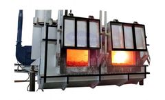 Indotherm - Twin Chamber Aluminum Melting Dry Hearth Furnace for Scrap Processing
