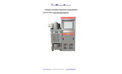 TMA - Computer Controlled Compression Testing Machine -Brochure