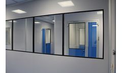 Cleanroom Italia - Flush-mounted Windows Thickness 45mm