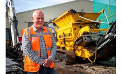 TANA Shark waste shredder helping turn industrial waste into new packaging materials in UK