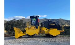 TANA H380 compactor - key to successful landfill management