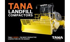 TANA H Series - Landfill compactor - Brochure