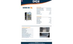 DCM - Model UCM 50SL - Cleaning Machine - Brochure