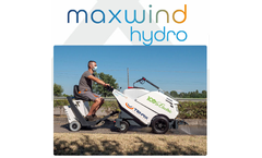 Elexiq - Model MaxWind Hydro - Battery Operated Street Washers