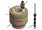 ITH - Model Type HM - Hydraulic Nuts for Bolt Pretensioning