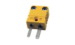 Evosensors - Model K1X-MALE-CON-FP-X-MPCX - Type K Miniature Male Thermocouple Connector