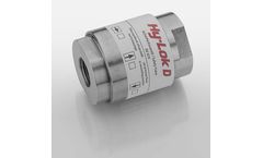 Hy-Lok - Model AV619 - Spring-loaded Safety Valves for Pressure Systems