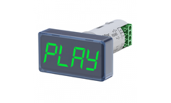 akYtec - Model SMI2-M - Three-Color Modbus Display for Industrial Process Monitoring