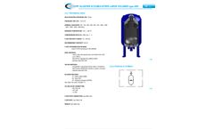 Durafilter - Model Type ASE - Large Volumes Bladder Accumulator  - Brochure
