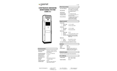 Gasmet - Model CEMS II e - Continuous Emissions Monitoring System - Technical Datasheet