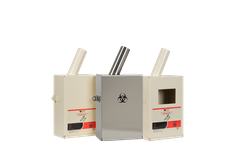 Post Medical - Model 1.5 Gallon SFP - High-Security Sharps Cabinet