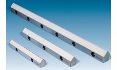 Rosa Sistemi - Model RM and RVA - Rails with Antifriction Material