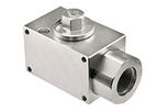 Anchor Fluid Power - Model AV2N1/2-11DV - Two-Way Excavator Style Ball Valve for Hydraulic Systems