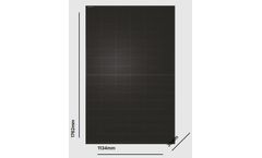 LuxenSolar - Model LNDX-455N - 435-455Wp Monofacial Rectangular Solar Panel