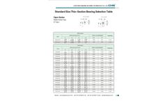 Huigong - Model Type C - Thin Section Bearing - Brochure