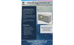 STERILBIO Model SA-555 TOC Analyser - Brochure