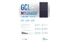 GCL - Model NK12/66GDF - Bifacial Dual Glass Heterojunction Module - Brochure