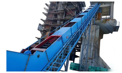 SY Blue - Model DJ Series - Wave Shaped Edge High Dip Angle Belt Conveyor