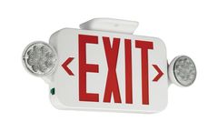 Current Lumination - Model LUCE Series - Combination Exit/Emergency Light